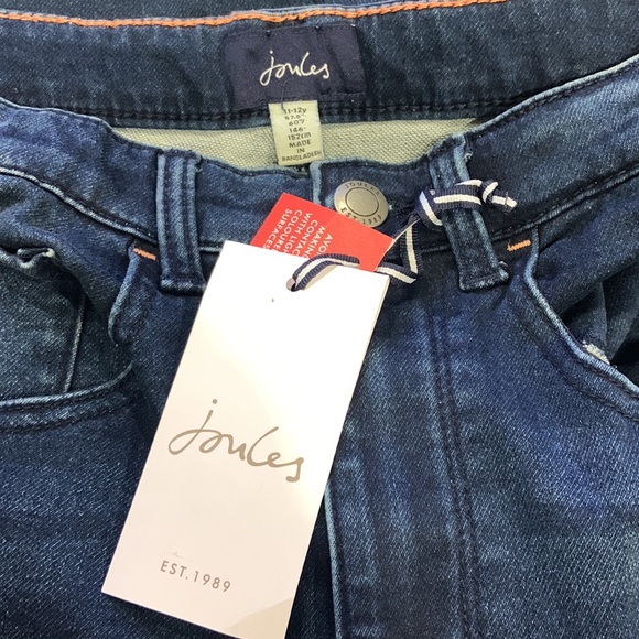 NWT Joules Boys Bradley Jersey Denim Slim Jeans - Picture 5 of 9